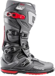 Gaerne SG-22 Motocross Stiefel Grau/Rot/Dunkelgrau