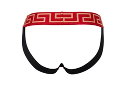 Versace Tanga Jockstrap TOPEKA Rot/Dunkelrot