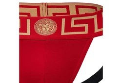 Versace Tanga Jockstrap TOPEKA Rot/Dunkelrot