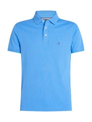 Tommy Hilfiger Poloshirt Core 1985 1985 SLIM POLO Blau/Hellblau