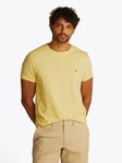 Tommy Hilfiger T-Shirt Stretch Slim Fit Tee Khaki/Gelb/Grün