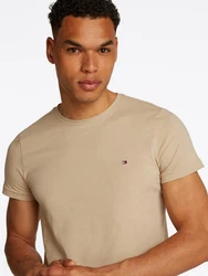 Tommy Hilfiger T-Shirt Stretch Slim Fit Tee Khaki/Beige