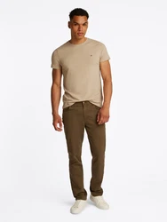 Tommy Hilfiger T-Shirt Stretch Slim Fit Tee Khaki/Beige