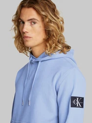 Calvin Klein Jeans Kapuzensweatshirt Badge Hoodie Blau/Hellblau
