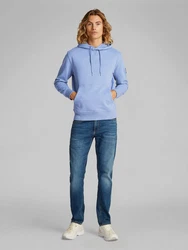 Calvin Klein Jeans Kapuzensweatshirt Badge Hoodie Blau/Hellblau