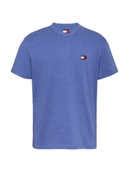 Tommy Jeans T-Shirt TJM REG BADGE TEE EXT Blau/Hellblau