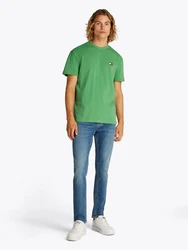 Tommy Jeans T-Shirt TJM REG BADGE TEE EXT Dunkelgrün/Türkis/Grün/Neonfarben