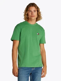 T-Shirt TJM REG BADGE TEE EXT mit Logostickerei
