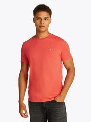 Tommy Jeans T-Shirt TJM XSLIM JASPE HTR TEE EXT Melange-Optik