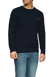 Strickpullover Rundhals, in Struktur-Optik