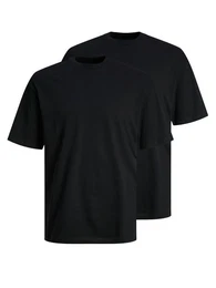 Rundhalsshirt JJEBRADLEY TEE SS O-NECK 2PK MP NOOS (2-tlg)