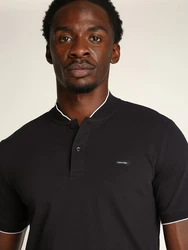 Calvin Klein Poloshirt STRETCH PIQUE STAND COLLAR POLO 