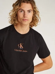 Calvin Klein Jeans T-Shirt Rot/Schwarz/Orange/Braun/Dunkelrot
