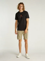 Calvin Klein Jeans T-Shirt Rot/Schwarz/Orange/Braun/Dunkelrot
