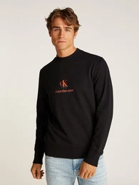 Sweatshirt SHADOW LOGO CREW NECK mit Logodruck