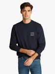 Tommy Hilfiger Sweatshirt HILFIGER STACK Dunkelblau/Hellblau