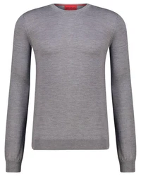 HUGO Strickpullover SAN CEDRIC-M1 Slim Fit 