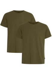 Blend T-Shirt Rundhals Basic Shirt (4817) Khaki (4817)