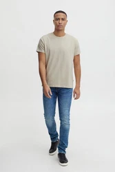 Blend T-Shirt Rundhals Basic Shirt (4817) Grau (4817)