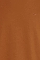 Blend T-Shirt Rundhals Basic Shirt (4817) Hellbraun