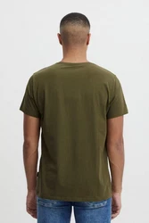 Blend T-Shirt Rundhals Basic Shirt (4817) Grün/Blau (4817)