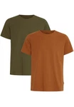 Blend T-Shirt Rundhals Basic Shirt (4817) Braun (4817)