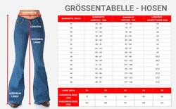 Comycom Schlaghose Herren blau/weiß