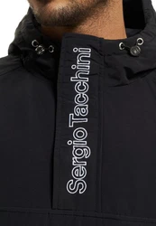Sergio Tacchini Winterjacke Octopus Dunkelblau/Schwarz/Rot