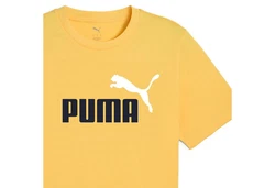 PUMA T-Shirt ESS 2 Color No. 1 Logo Tee Gelb