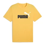 PUMA T-Shirt ESS 2 Color No. 1 Logo Tee Gelb