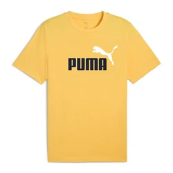PUMA T-Shirt ESS 2 Color No. 1 Logo Tee Gelb