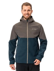 VAUDE Anorak Mens Qimsa Softshell Jacket Dunkelblau/Grau/Hellblau/Pastell/Blau