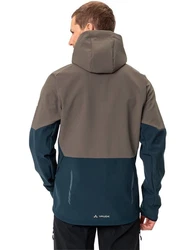 VAUDE Anorak Mens Qimsa Softshell Jacket Dunkelblau/Grau/Hellblau/Pastell/Blau