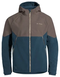 VAUDE Anorak Mens Qimsa Softshell Jacket Dunkelblau/Grau/Hellblau/Pastell/Blau