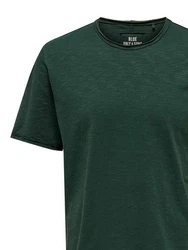 ONLY & SONS T-Shirt ONSBENNE dunkelgrn
