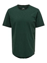 ONLY & SONS T-Shirt ONSBENNE dunkelgrn