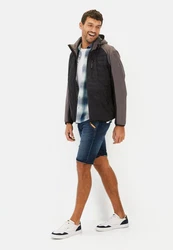 camel active Jacke Blouson Dunkelgrau/Grau/Schwarz/Dunkelblau/Hellgrau/Hellblau