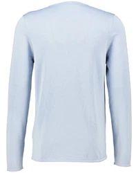 Drykorn Strickpullover RIKONO Hellblau/Blau