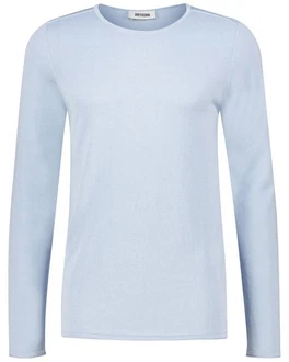 Drykorn Strickpullover RIKONO Hellblau/Blau
