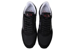 ARMANI EXCHANGE Herren Sneaker Low Schnür-Schuh Retro Logo Sneaker 