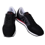 ARMANI EXCHANGE Herren Sneaker Low Schnür-Schuh Retro Logo Sneaker 