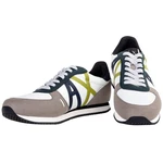 ARMANI EXCHANGE Herren Sneaker Low Schnür-Schuh Retro Logo Sneaker 