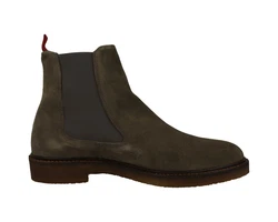 NOBRAND EMERGE Chelseaboots Herren Dunkelgrün/Khaki