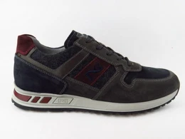 Nubuk/Filz grau/blau Sneaker
