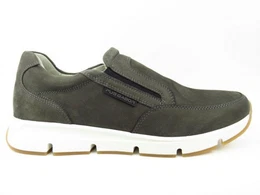 Nubuk grey Slipper