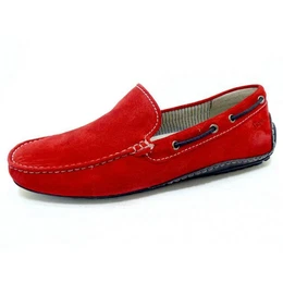 rot regular fit Mokassin (1-tlg)