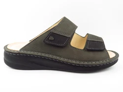 Finn Comfort Pantolette PSARA Dunkelgrün/Grün