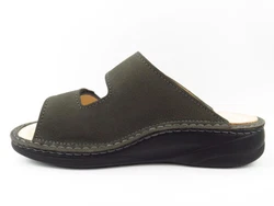 Finn Comfort Pantolette PSARA Dunkelgrün/Grün