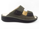 Finn Comfort Pantolette PSARA Dunkelgrün/Grün
