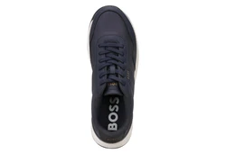 BOSS Sneaker Titanium Runn nypu Dunkelblau/Blau/Hellblau